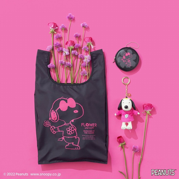 PEANUTS FLOWER購物袋